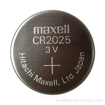 Maxell Brand Cr2025 Coin Batteries/Button Cell
